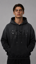 STSL® Heavyweight Hoodie (450 GSM) – Soul Blackout