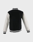 STSL® Varsity Jacket – Black/White