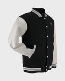 STSL® Varsity Jacket – Black/White