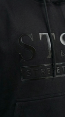 STSL® Hoodie "Pure Blackout" - Schwarz