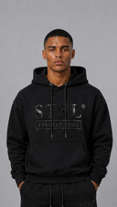 STSL® Hoodie "Pure Blackout" - Schwarz