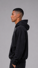 STSL® Hoodie "Pure Blackout" - Schwarz