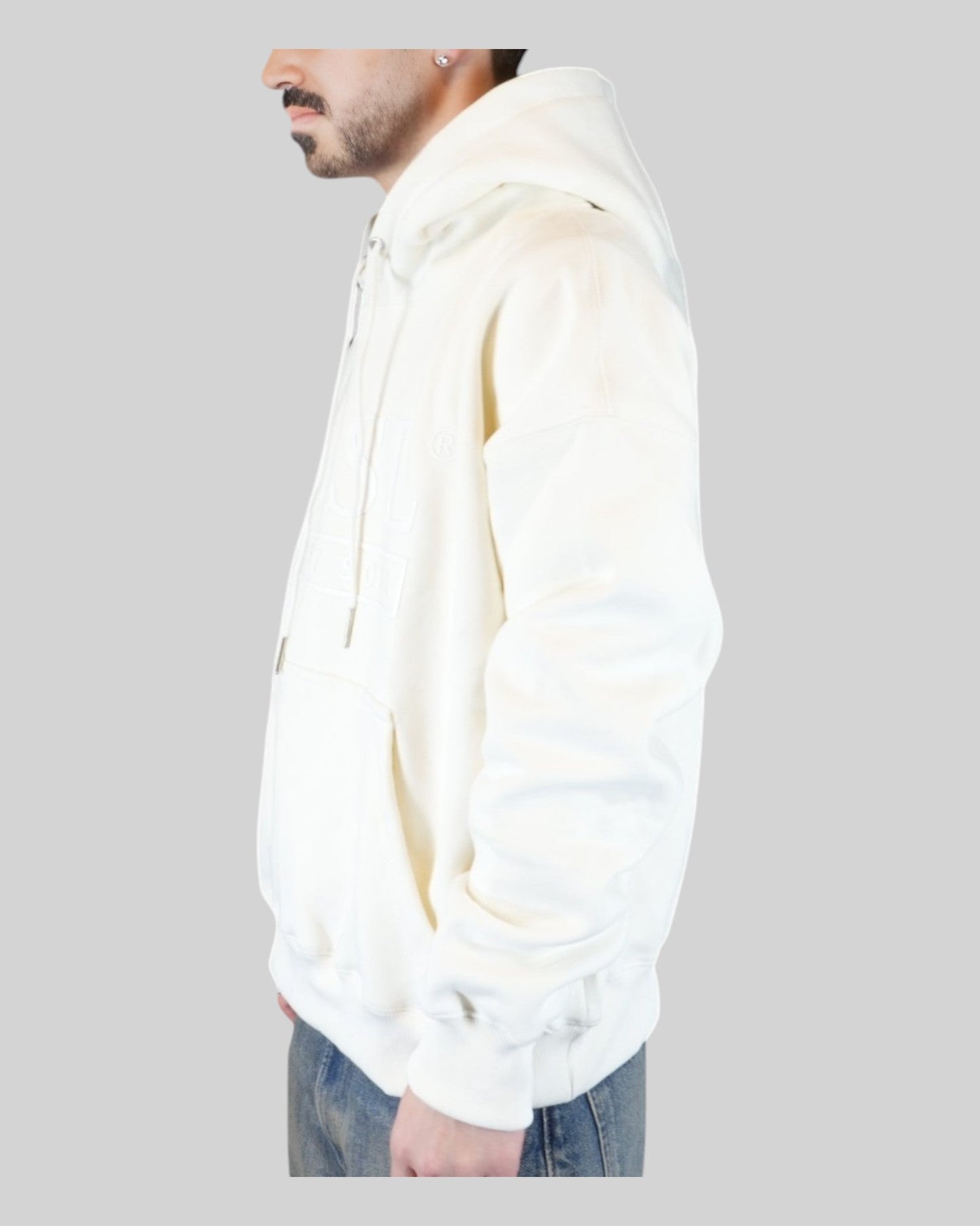 STSL® Hoodie "Soul Whiteout" (450 GSM) - STSL