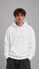 ST Hoodie white 350 gsm