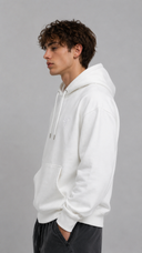ST Hoodie white 350 gsm