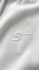 ST Hoodie white 350 gsm