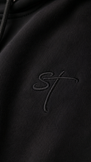 ST Hoodie black 350 gsm