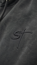 ST hoodie Fully Washed 350 GSM