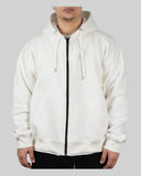 STSL Zip Hoodie – White - STSL