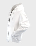 STSL Zip Hoodie – White - STSL