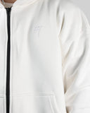 STSL Zip Hoodie – White - STSL