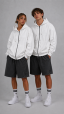 STSL Zip Hoodie – White