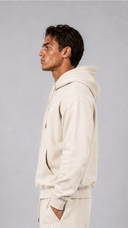 STSL Zip Hoodie – Sand Beige