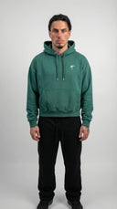STSL® Cropped Hoodie – Saints Lost #1 (Dark Green) - STSL