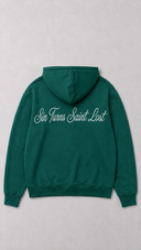 STSL® Cropped Hoodie – Saints Lost #1 (Dark Green)