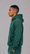 STSL® Cropped Hoodie – Saints Lost #1 (Dark Green)