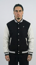 STSL® Varsity Jacket – Black/White