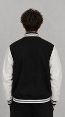 STSL® Varsity Jacket – Black/White