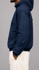 STSL® Navy Nylon Jacket
