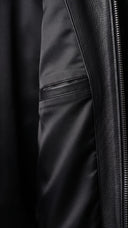 STSL® Leather Jacket – Black