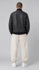 STSL® Leather Jacket – Black