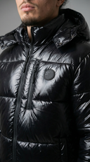 STSL® Puffer Jacket – Black Gloss