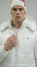 STSL® Puffer Jacket – White Gloss - STSL