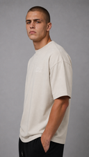 STSL® Oversized T-Shirt - Sand Beige