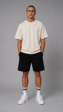 STSL® Oversized T-Shirt - Sand Beige