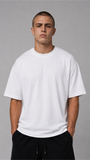 STSL® Essential Oversized T-Shirt – Pure White