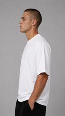 STSL® Essential Oversized T-Shirt – Pure White