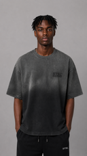 STSL® Essential Oversized T-Shirt – Black Fade