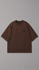 STSL® Essential Oversized T-Shirt – Dark Mocha
