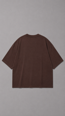 STSL® Essential Oversized T-Shirt – Dark Mocha