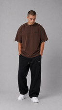 STSL® Essential Oversized T-Shirt – Dark Mocha