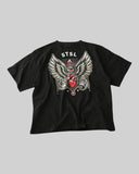 STSL® Soul Collection Oversized T-Shirt – Black Vision