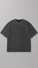 G-Shirt Washed Black - 220 GSM