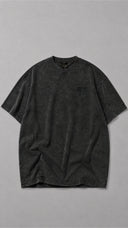 G-Shirt Washed Black - 220 GSM