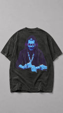 G-Shirt Washed Black - 220 GSM