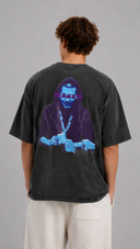 G-Shirt Washed Black - 220 GSM