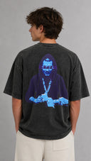 G-Shirt Washed Black - 220 GSM