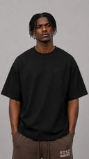 T-Shirt pure black, ST 220 GSM