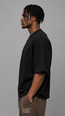 T-Shirt pure black, ST 220 GSM