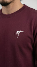 STSL® Longsleeve (350 GSM) – Saints Lost #2 (Burgundy) - STSL