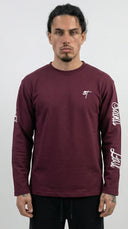 STSL® Longsleeve (350 GSM) – Saints Lost #2 (Burgundy) - STSL
