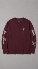 STSL® Longsleeve (350 GSM) – Saints Lost #2 (Burgundy)