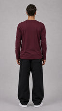 STSL® Longsleeve (350 GSM) – Saints Lost #2 (Burgundy)