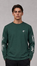STSL® Heavyweight Longsleeve (350 GSM) – Saints Lost #1 (Green)