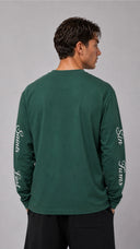 STSL® Heavyweight Longsleeve (350 GSM) – Saints Lost #1 (Green)