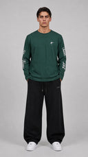 STSL® Heavyweight Longsleeve (350 GSM) – Saints Lost #1 (Green)